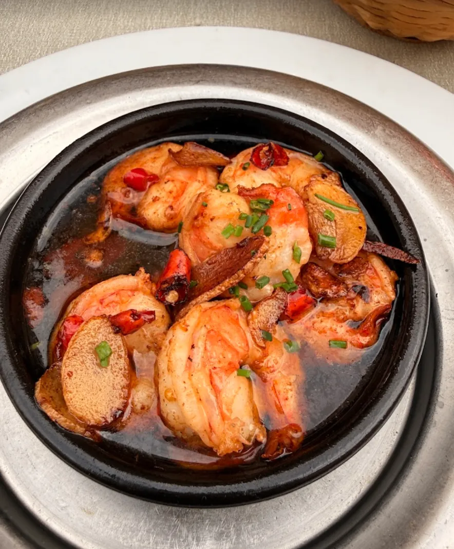 Gambas al ajillo
